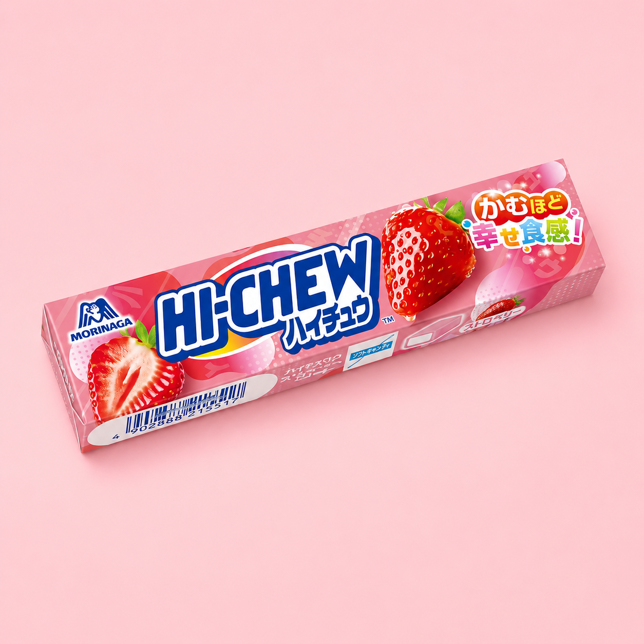 森永嗨啾草莓軟糖