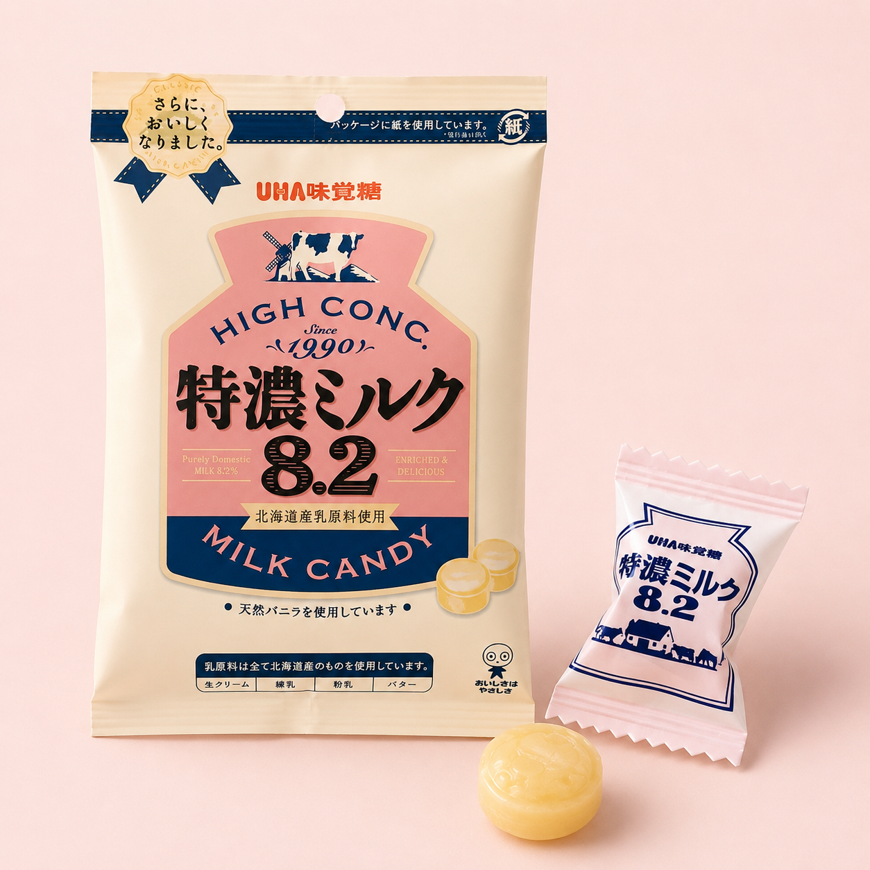 UHA Tokuno Milk 8.2 Premium Candy