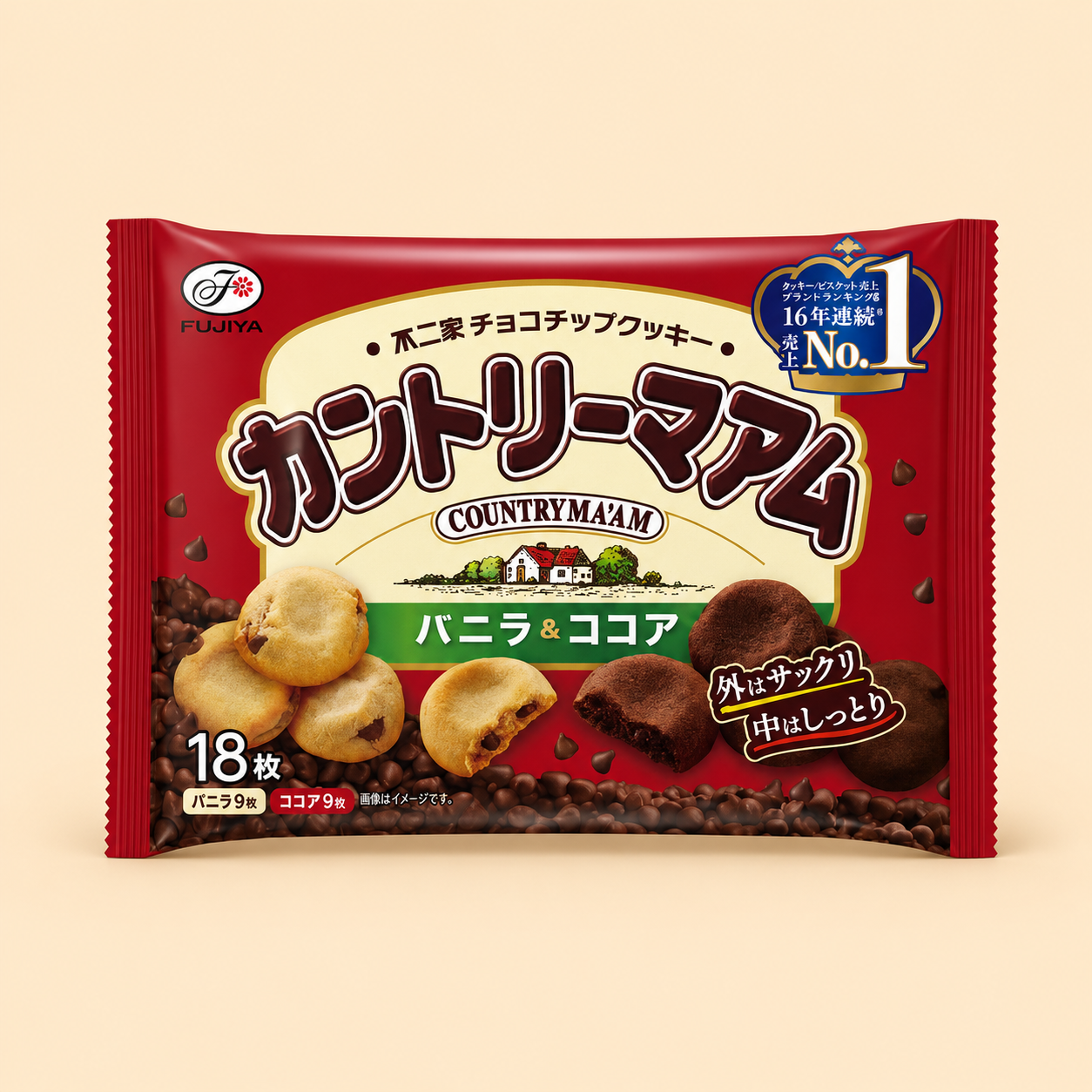 Fujiya Country Ma'am Vanilla & Cocoa