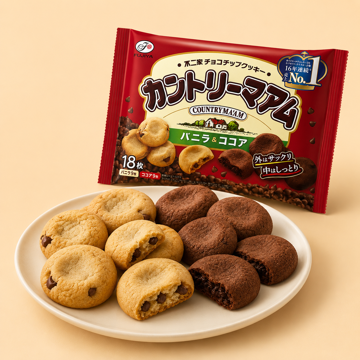 Fujiya Country Ma'am Vanilla & Cocoa