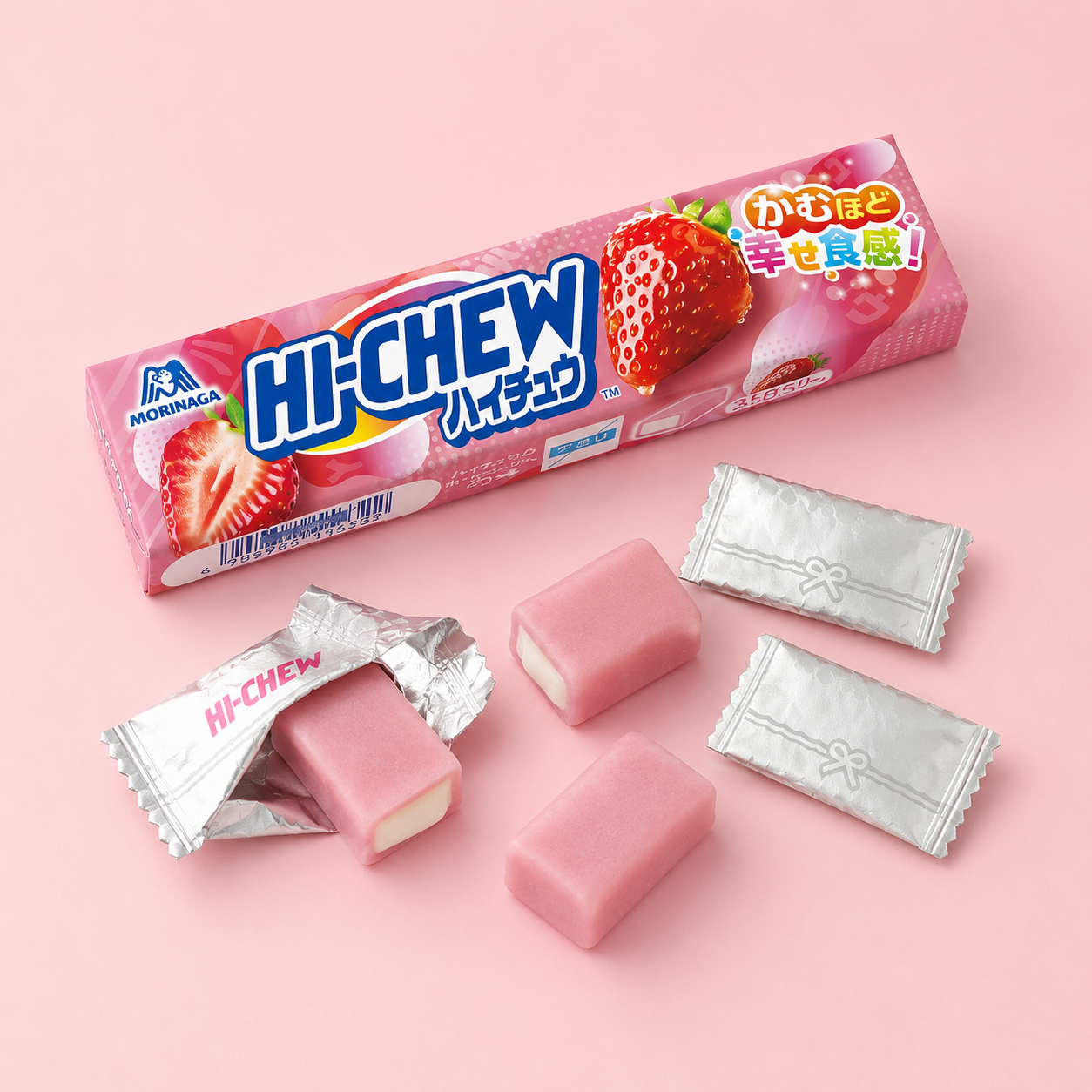 森永嗨啾草莓軟糖