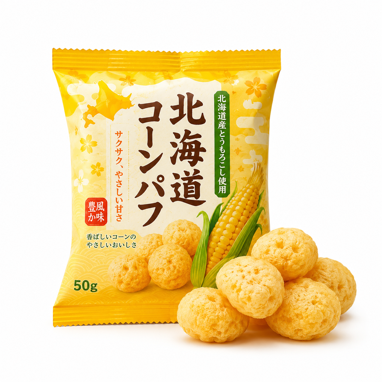 Hokkaido Corn Puffs