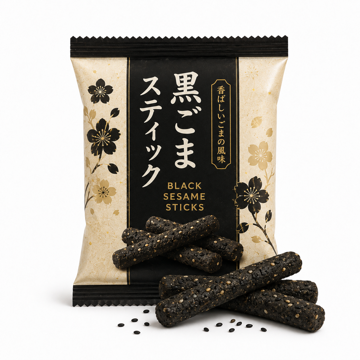 Black Sesame Sticks